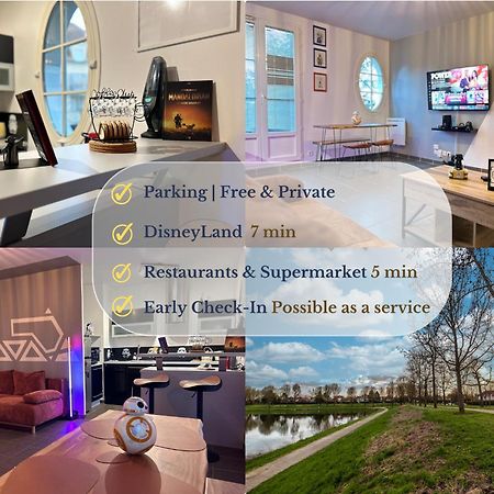 Once Upon A Time - 7Min From Disneyland - Free Private Parking - Self Checkin - Balcony - Barbecue 马尼库尔勒翁格尔 外观 照片